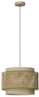 Vicco Deckenlampe Morten, Creme, 45 x 31 cm | geeignet für E27 Leuchtmittel, einfache Deckenmontage