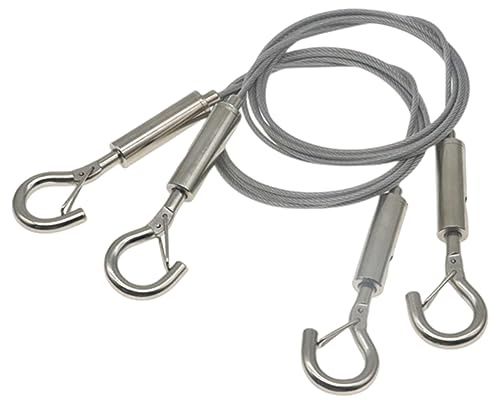 jojofuny 2pezzi Filo Per Appendere Immagini in Acciaio Inossidabile Kit Di Ganci Per Cornici e Filo Per Appendere Cornici Accessori Fai Da Te Foto e Decorazioni Murali