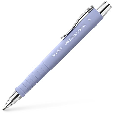 Faber-Castell 241154 Kugelschreiber Poly Ball XB, Iris Palido