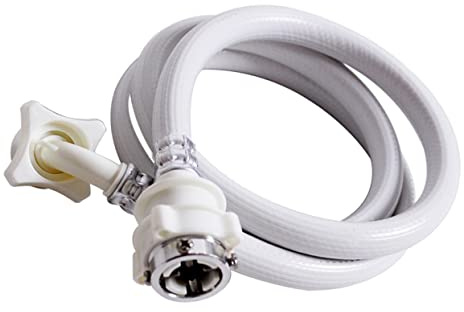 LALAFINA 2m PVC Washing Machine Water Supply Hose Connector Universal Inlet Hose for Automatic Washers for Laundry