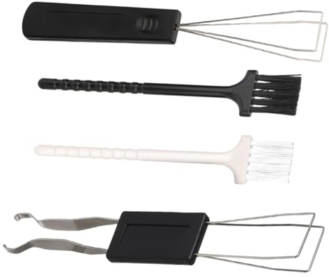 DOITOOL Kit de Nettoyage Clavier Ordinateur Extracteur de Touches Portable et Brosse à Poussière Légère en Plastique pour Produits Électroniques Écouteurs
