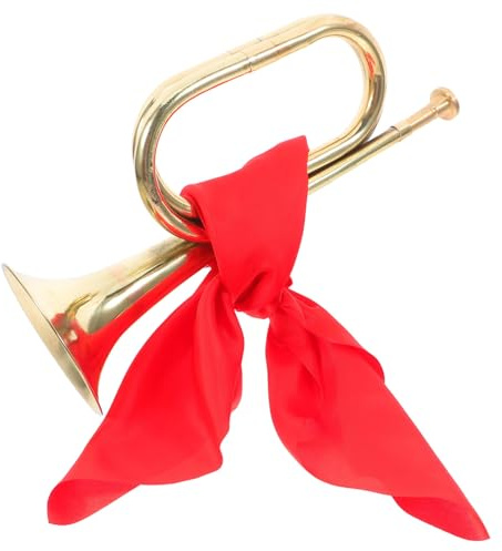 DECORNIJIA Trompeteninstrumente für Teenager mit Komfortablem Griff und Einfachem Handling Kupferblasinstrument in Gold für Bands und Aufführungen Geeignet