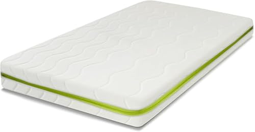 Best For Home Easy Active Matratze | Schlafmatratze | kaltschaummatratze | Ideal als Kindermatratzen | Erhältlich in 4 Farben und 15 Verschiedenen Größen, Leicht Abnehmbarer (Grün, 70x160 x14)