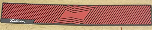 Budweiser. rubber beer mat/bar runner