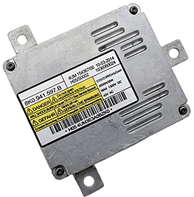 SFUOE Xénon Caché Module de Ballast de Phare apte à VW Passat Jetta Golf for Audi A3 A4 A8 A7 Q5 Q7 Q7 8K0 941 597 B 8K0941597 B 8K0941597B (Color : 8K0941597B-yellow)