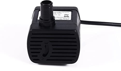 SEAFRONT Pompe à Eau Submersible USB DC 5V 2W 200L/H Mini Pompe à Eau Ultra Silencieuse Pompe de Fontaine Micro Pompe sans Brosse pour Aquarium