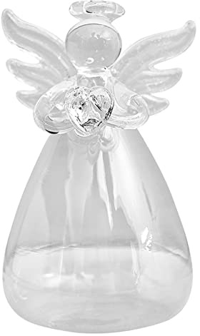 Vasen mit Glasknospen | Angel Design Hydrokultur-Blumentopf | Hydrokultur-Vase, Engelsvasen, Glasvasen, Engel-Design, Hochzeitsdekoration, -Blumenvase, Tischvase, kleine Vasen für