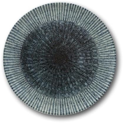 Saturnia Lot de 6 assiettes plates Space en porcelaine 28 cm