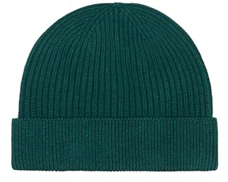 s.Oliver Baumwoll-Beanie mit Rippstruktur