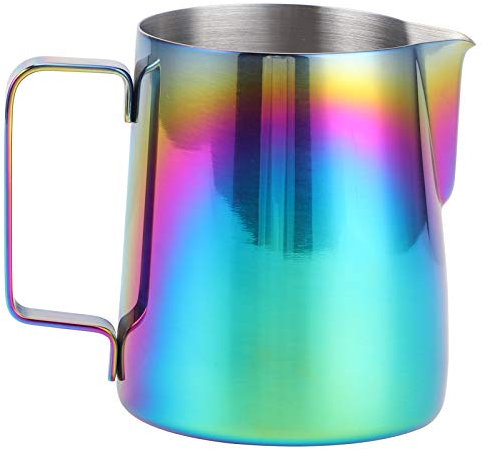 NOENNULL 350ml Brocca di caffè Latte Art Making Cup Colorful Milk Frothing Pitcher con scala