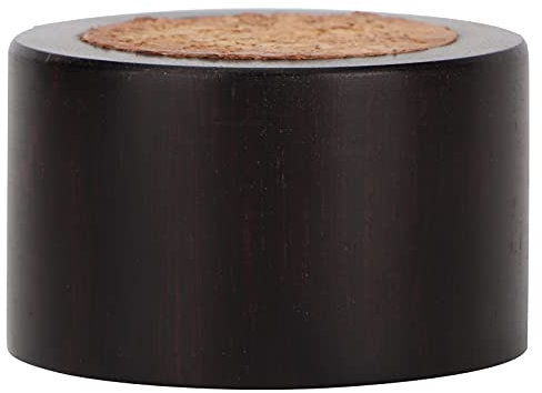 Nähnadelkissen aus Holz, Nadelkissen auf Holzbasis, Nadelhalter Im Japanischen Stil, Rundes Nadelkissen, Handgefertigte DIY-Nähwerkzeuge (Sandelholz-Akupunktur)