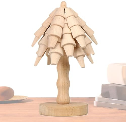 Sottobicchieri per alberi, sottobicchieri per alberi in legno,Sottopentola per albero di Natale creativo resistente al calore | Set sottopentola decorativo a forma di albero con 3 sottopiatti caldi, t