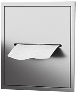 Genérico Nicho de Ducha Empotrado de Acero Inoxidable con Puerta extraíble, Hueco para repisa de baño, nicho para Inodoro Individual para reformas del hogar, Ligero (Gris, 20 x 20 x 12,5 cm)
