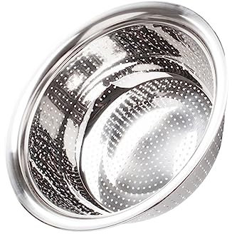 Warmhm 1pezzi Scolapasta Inossidabile Per e Scolare Antiscivolo e Multifunzione Per e