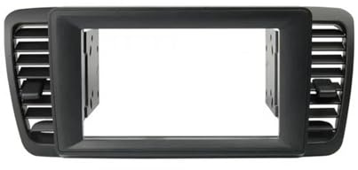 Panel Estéreo Panel Radio Doble DIN para Subaru para Legacy para Outback 2003-2009 Instalación Placa Adaptadora del Bisel Consola.
