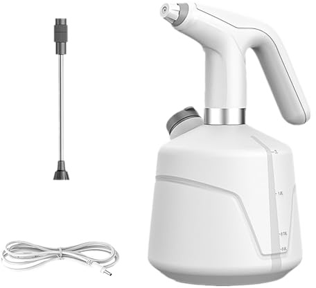 SELVFZ Spruzzatore elettrico per piante, annaffiatoio automatico con ugello regolabile e maniglia portatile per una facile manutenzione del giardino nebulizzatore per piante ricaricabili