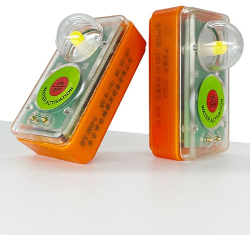 Strobo di posizionamento per giubbotto di salvataggio - Faro di sicurezza flash LED, luce di emergenza impermeabile | Indicatore di salvataggio galleggiante per uso notturno in kayak da nuoto, strumen