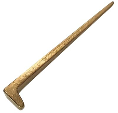 WOONEKY Chiodi per Cornici Antichi in Colore Bronzo Ganci per Quadri da Parete in Cartongesso Kit Chiodi Pesanti per Appendere Decorazioni Murali e Cornici Medie 98 CM