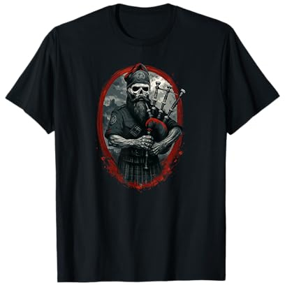 Cornemuseur Cornemuse-Instrument Bagpipe-Sound Cornemuse T-Shirt