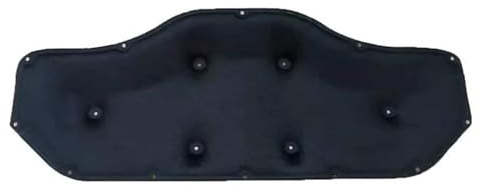 Hood soundproofing Cover Car Sound Deadening Mat Front Engine Hood Insulation Pad Sound Heat Cotton Soundproof Mat Cover Foam Fireproof for BMW X1 X2 F48 F49 F39 2016-2021 Bonnet Mat