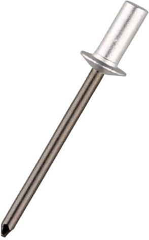 Rivetti ciechi in alluminio, Rivetti Ciechi In Alluminio A Estremità Chiusa 30/50 Pz 3,0-4,8x6-25mm Sigillati A Tenuta Stagna(30pcs,4.0x10mm)