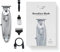 Brooklyn Blade® · Brooklyn Soap Company · Profi Barttrimmer für Zuhause · Trimmer aus Edelstahl mit 5 Aufsätzen für alle Bartlängen