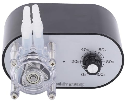 Bomba Peristáltica de Cabezal Único de Alto Flujo G928A 114-500 ml/min para Experimentos y Laboratorio con Alimentación AC 100-240V y Enchufe Europeo (EU Plug)