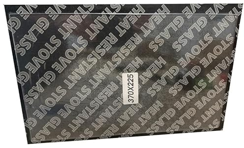 Chimsoc Replacement Stove Glass - Firefox 8 / Tiger (370mm x 225mm Rectangular)