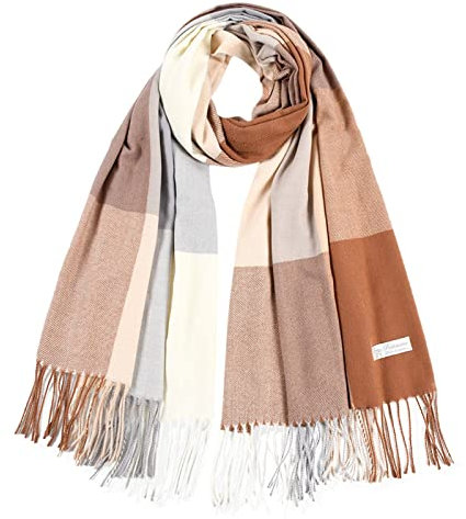 Roter Schal Kinder Herren Quaste, farblich passender weiblicher Schal Starterset Feuchte Tücher Magische Tücher Damenschals Und Tücher Winter Lederpflege Auto Schal Schal Herren (Beige, One Size)