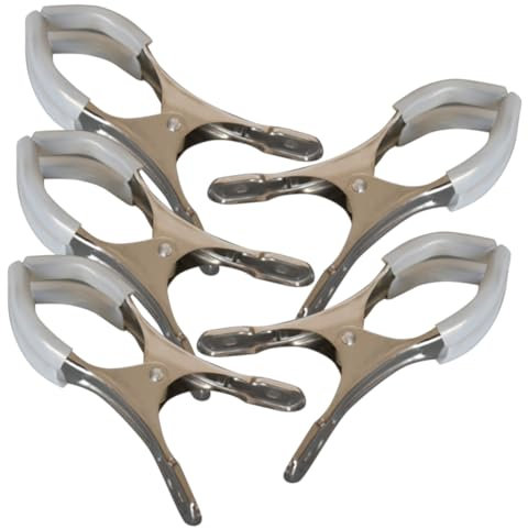 CIMAXIC 5pcs Heavy Duty Sax Repair Clip Clamps Clarinet Flute Maintenance Tool Kit