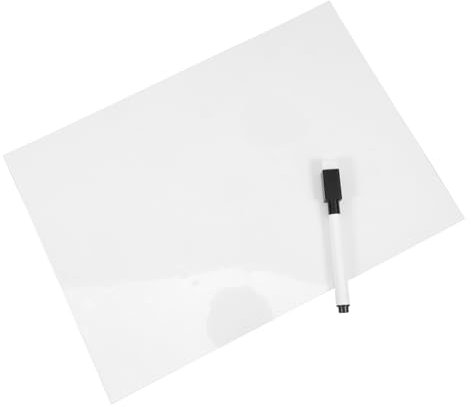 DIYEAH Tablero Tapiz Pizarra Blanca Con Bolígrafo Práctica y Reutilizable Para y Escuela