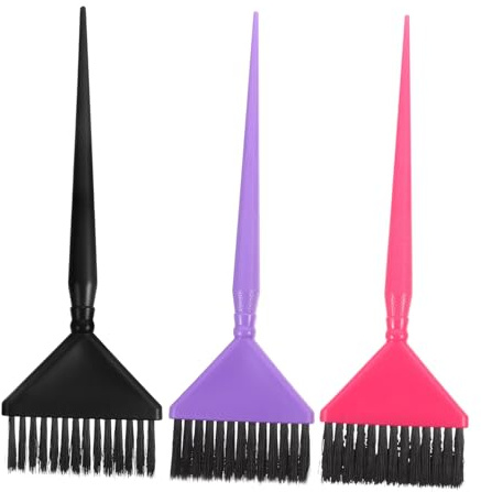 Gogogmee 3pièces Pinceau Pour Teinture Capillaire Pinceau Pour Coloration Cheveux Lot De Pinceaux Pour Mise Valeur Et Répartition Uniforme Teinture