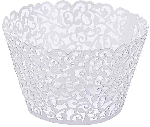 Weinrebe mit Spitze, Tassen, Kuchen, Cupcake, Backen, Papier, Muffin, Dessert, Papier, 50 Stück, zuverlässige und langlebige Verarbeitung