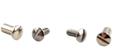 DQZRTUECA 100 set di viti for cerniere e ponti for occhiali con filettatura interna(G1224)