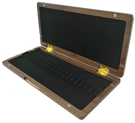 Tubayia Massivholz Oboe Reed Aufbewahrungskoffer Box Container für 20 Stück Schilf