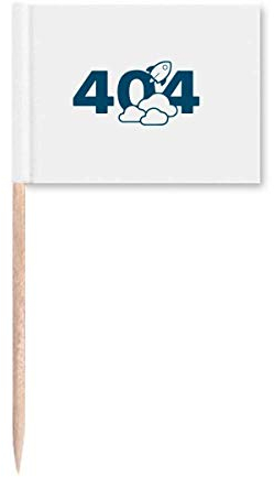 offbb Error cósmico del Plano de Nubes Palillo de Dientes s Marcador Topper Decoración del Partido