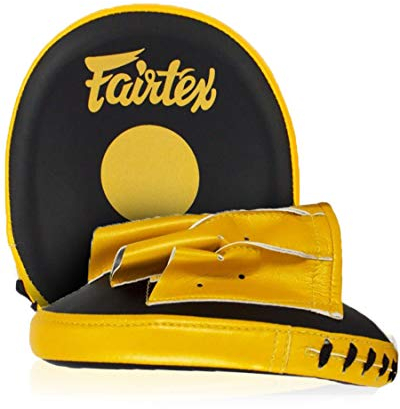 Fairtex FMV15 Speed & Präcision Pratzen - Schwarz/Gold