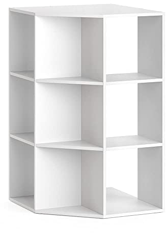 Vicco Kinderregal Weiß Luigi - 64x108x64 cm gefertigt aus Spanplatte - Bücherregal für den Einsatz im Kinderzimmer, smarte Aufbewahrungslösung für den Alltag