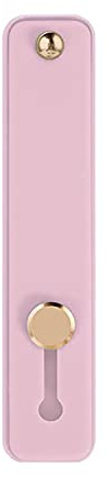Soporte Universal para Teléfono Móvil, Silicona, Agarre Trasero Dedos, Compatible Universal (Rosa)