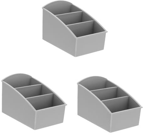 PRETYZOOM 3 Pz scatola per bustine di tè portaoggetti cucina portabustine del te scatola bustine the organizzatore di bar organizer per piano di lavoro organizer per bustine di tè plastica