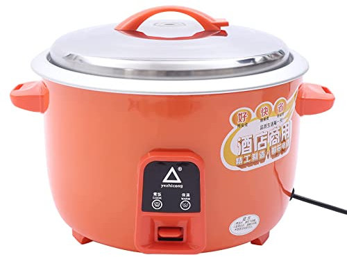 Olla arrocera pequeña Ollas arroceras, Olla arrocera doméstica de 13L con función de Mantener Caliente, Olla arrocera de Gran Capacidad para 1-6