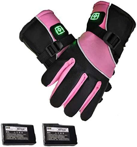 Guantes calefactables eléctricos Guantes calefactores para hombres y mujeres con batería recargable de iones de litio calentados 3000 mAh para esquiar Caza Pesca Montar Ciclismo Guantes calefactables