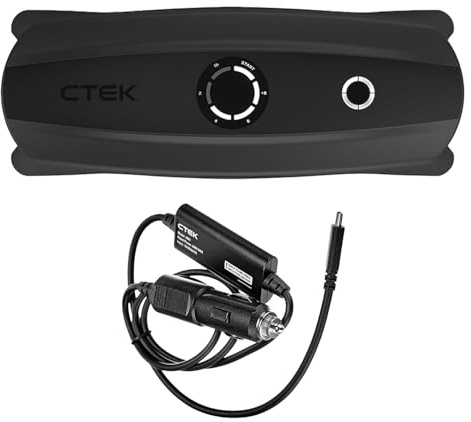 CTEK Bundle CS Free & CS Free USB-C Charge Cable 12V Plug