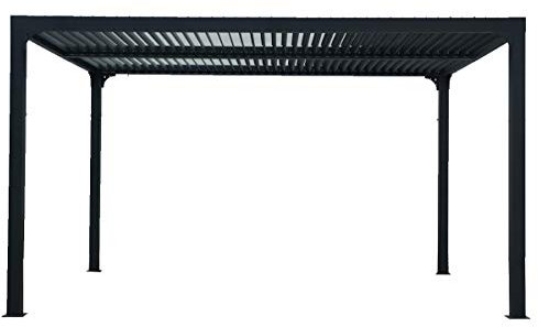 Bioklimatische pergola 10,80 m2 anthrazitgrau - per 3630 bi