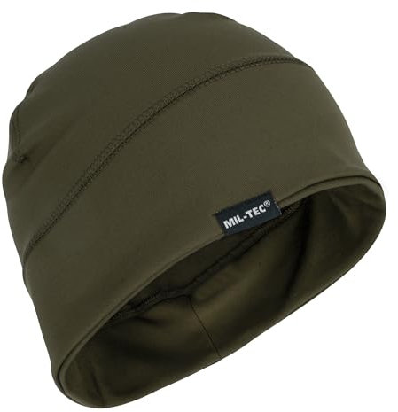 Mil-Tec Elastic Cap Fleece Oliv