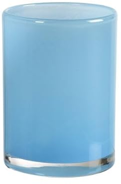 Duni 4X Kerzenhalter Silky 115 x 85 mm Blau