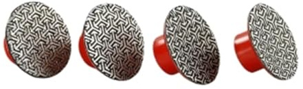 ZHLWei 2 Zoll 50 mm galvanisiertes Diamant-Polier-Schleifpad, schnelles Entfernen von Marmor, Stein, Jade, Keramik, Metall, kleine Schleifscheibe
