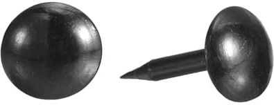 sourcing map Polsternägel, Nägel, Möbel, 100 Stück, 7 x 13 mm, aus Karbonstahl, für Zuhause, Sofa, DIY, dekorative Nagelköpfe, Nägel, Schwarz
