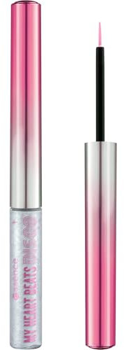 Essence Cosmetics MY HEART BEATS DISCO eyeliner, lunga durata, brillantinata, 2.8 ml