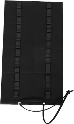 Schlägelhalter Montierbarer Drumstick Halter Tragbares Display Schwarz | Minimalistisches Design, Felt Holz Kombination, Drumsticks Halter, für Unterwegs und Präsentation